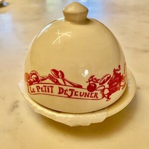 Le Comptoir French  Butter Dish